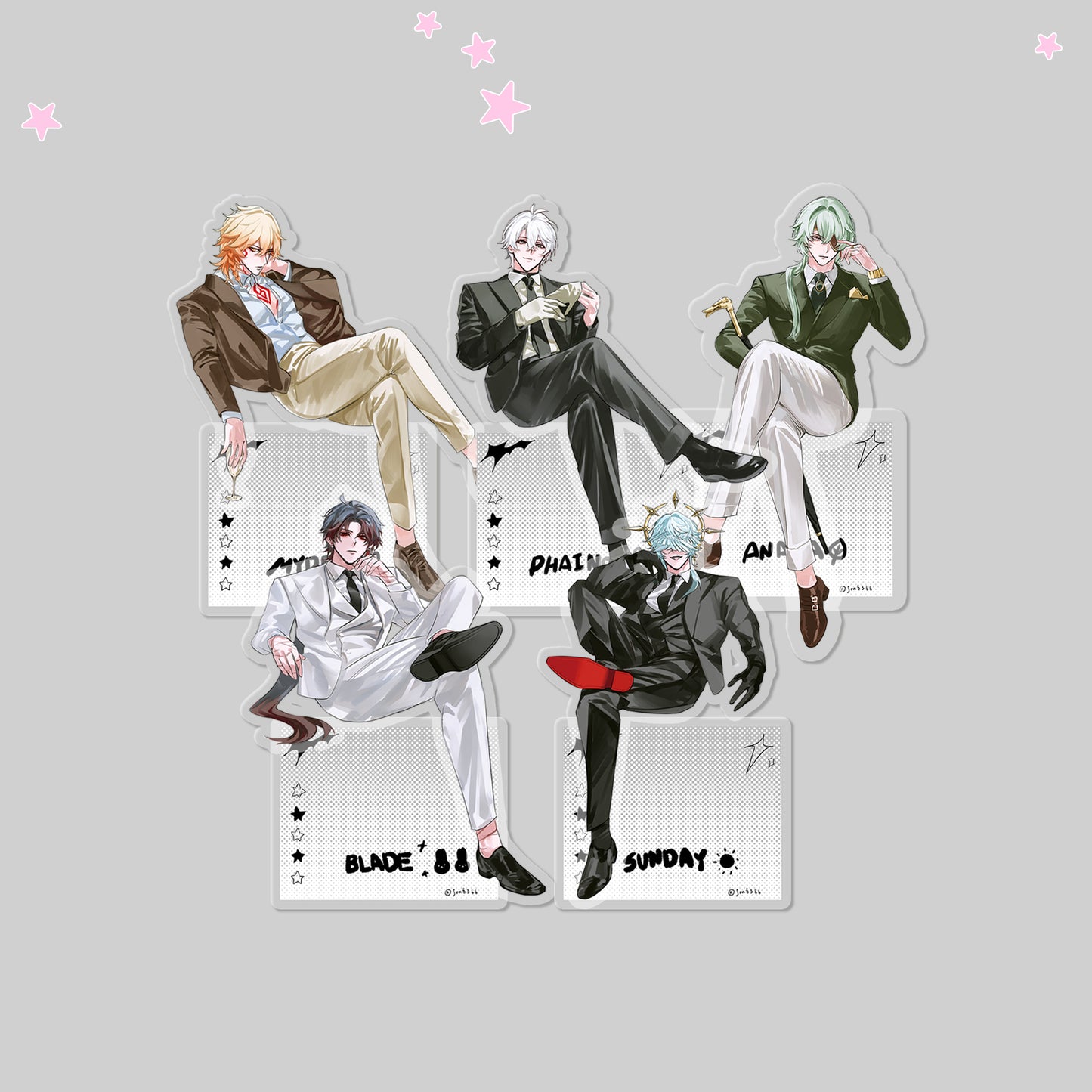 Acrylic standys