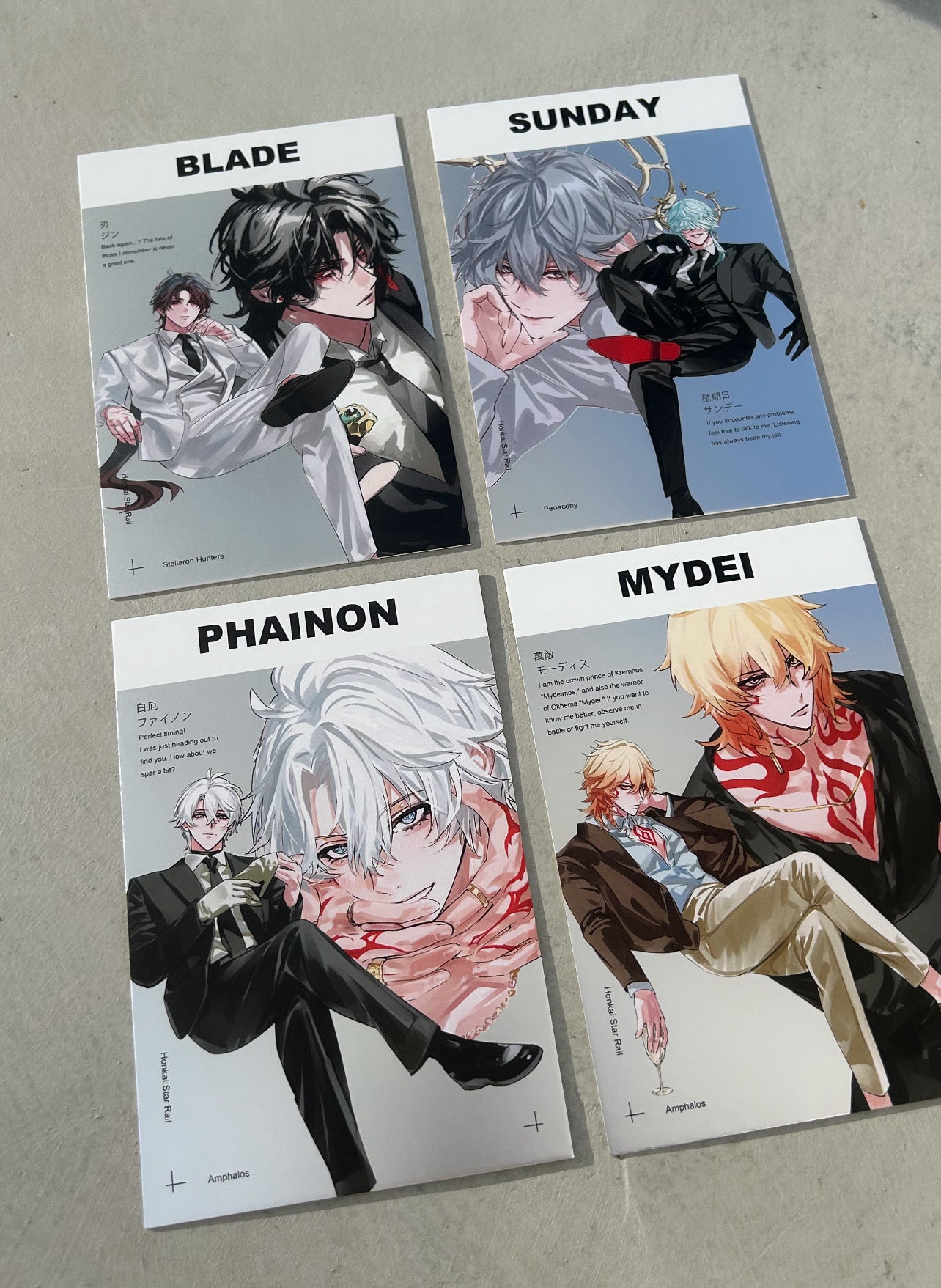 Post card set